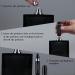 Fivexing 2Pcs Refillable Perfume Atomizer Bottles - Portable Mini Spray Dispensers for Travel - 5ml/0.2oz (Black) - Buy Online on GoSupps.com