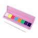 Beavorty 1 Set Makeup Eyeshadow Powder Eyeliner Colors Eyeliner Palette Graphic Liner