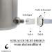 TopQuaFocus Non-Toxic Enema Bucket Kit - 2 Quart Capacity for Coffee Water & Gerson Therapy - Stainless Steel Colon Cleanse & Detox Solution - Buy Online on GoSupps.com