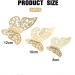 24pcs Gold Butterfly Cake Decorations | Geometric Design Cake Toppers | Perfect for Birthday, Retirement, Christening, Wedding & Celebration Cakes - Buy Online on GoSupps.com