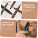 BELLIFFY 2pcs Beard Pencil Brow Pencil Waterproof Eyebrow Pen Microblading Pencil for Eyebrows Plastic - Buy Online on GoSupps.com