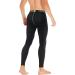 TELALEO Men's Compression Pants 4 Pack - Large Size | Sports Tights for Workout, Running, and Performance | Athletic Baselayer Leggings in Black - Buy Online on GoSupps.com