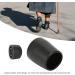 Crutch Rubber Tips Walking Stick Tips Thick Rubber Safety Compression Non Slip for Folding Canes for Canes black - Buy Online on GoSupps.com
