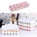 MAGICLULU Food Serving Tray 2pcs 18 Food Trays Fridge Refrigerator Egg Practical Egg Tray Container Superimposed Egg Plate Grey 30X15cm - Buy Online on GoSupps.com