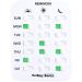PetSpy 3 Times a Day Feeding Reminder for Dogs & Cats - Easy Mount Magnetic Tracker for Pet Feeding - Daily Medicine & Food Tracker Sticker - Buy Online on GoSupps.com