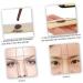 Healeved 5 Sets eyebrow drawing tool premium eyebrow corrector professional eyebrow ruler 22.5x4.3cmx5pcs Silverx5pcs - Buy Online on GoSupps.com