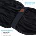 Kids Satin Bonnet Sleep Cap for Curly Hair | Adjustable Silk Hair Cap for Baby & Toddler | Black - Buy Online on GoSupps.com