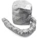 Ruilogod Silver Tone Polyester Portable Hair Drying Styling Soft Bonnet Hood Blow Dryer Connect Cap - Buy Online on GoSupps.com