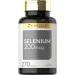 Selenium Supplement | 200mcg Tablets | Vegetarian, Non-GMO, Gluten Free | by Carlyle