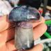 Stones Natural Green Purple Fluorite Crystal Mushroom Shaped Polished Stone Decor Natural Stones and Crystals Natural ningxiao 1PC - Buy Online on GoSupps.com