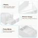ORFOFE Cotton Swabs & Holder - Eco-Friendly Cotton Swab Container Supply for Home & Travel - Buy Online on GoSupps.com