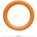 Qeeroyo Dog Fitness Ring | Frisbee Toy for Small Medium & Large Dogs | Durable Bite Ring & Flying Disc (18cm Orange) - Buy Online on GoSupps.com