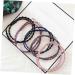 FRCOLOR Elastic Hair Ties Elastic Hair Bands Ponytail Holders Hair Accessories Hair Bands Ties Hair Rope Double Strand - Buy Online on GoSupps.com