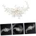 Mikinona 1 PC Hair Comb Exquisite Headwear Alloy Hair Decor Hair Accessory Handmade Hair Decor Fashion Hairpin - Buy Online on GoSupps.com