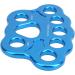 Climbing Anchor Connector 45KN Rigging Plate - 16x10cm | Outdoor Rock Climbing Rescue Gear - Buy Online on GoSupps.com