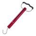 Goture spring fish scale fishing scales hand scales aluminum tube fish scales multi-purpose fishing kitchen luggage-henwhage 50lb feather scales/red/50lb