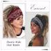 Boho African Headbands - Elastic Wide Knot Hair Bands for Women & Girls | Yoga & Outdoor Accessories - Buy Online on GoSupps.com