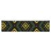 Resistance Bands Exercise Bands with Tribal Rhombus Printed Elastic Band Leg Bands Resistance Fitness Bands Fabric Resistance Bands