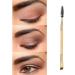 Makeup brush1PC Bamboo Handle Duo Eyebrow Brush Eye Brow Brush And Mascara Brush Eyebrow Comb Makeup Tools For Women Girls - Buy Online on GoSupps.com