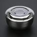 Raguso Stainless Steel Shaving Bowl - Universal 12x12x7 Soap Peel Razor Cup with Lid for Men | Perfect Beard Care - Buy Online on GoSupps.com