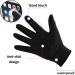Buy Windproof Touchscreen Gloves for Men & Women - Perfect for Outdoor Activities Camping & Hiking | Slippery Black Design for Autumn & Spring - Buy Online on GoSupps.com