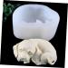 MAGICLULU Silicone Cake Molds Mold 3D Pastry Silica Gel White Candle Silicone Molds 10.8X8.5X5CM - Buy Online on GoSupps.com