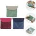 Healeved 9 STK Compact Tampon & Sanitary Holder Bags - Women's Storage Solution for Daily Use - Travel-Ready Coin Bags - Color-Sorted 13x13cm (3pcs) - Buy Online on GoSupps.com