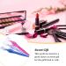 Outil de maquillage mod le d'approvisionnement de toilettage rasoir pour les yeux brun rasoir pour le visage accessoires de style pochoir sourcils pratique pratique Violet transparent - Buy Online on GoSupps.com