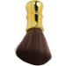 Barber Neck Duster Brush Soft Cleaning Hairbrush Hair Electroplating Process Barber Brush Neck Duster for Hair Salon Golden - Buy Online on GoSupps.com