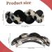 Wider Hair Clips for Women - Set of 3 Large French Barrettes for Dense Thick and Fine Hair - Retro Hair Clasp Accessories - Buy Online on GoSupps.com