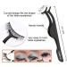 Eyelash Curler Tweezers Scissors Kit - 4 in 1 Eyelash Extension Tools with Silicone Refill Pads - Perfect for Natural Lashes (Black - Buy Online on GoSupps.com