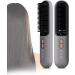 Cordless Hair Straightener Brush - Mini Ionic Hot Comb for Women | Portable Travel Straightening Brush with 3 Adjustable Temperature Levels - Buy Online on GoSupps.com