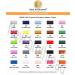 New Brothreads 5000M Polyester Embroidery Thread Set - 25 Basic Colors for Commercial & Domestic Machines - Buy Online on GoSupps.com