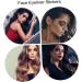 FOMIYES 15 Pairs Lace Eye Stickers Nail Sticker Reusable Eyeshadow Stickers Makeup Stickers Jewelry Prom 13x6.5cmx3pcs Blackx3pcs - Buy Online on GoSupps.com
