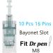 Shop Dr. Pen Ultima M8 Microneedling Pen Cartridges - 16 Pins (10 Pack) for Flawless Skin | International Shipping Available - Buy Online on GoSupps.com