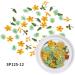 12 Boxes DIY Manicure Wood Pulp Flakes Simulation Leaf Autumn Nail Art Sequins Holographic Maple Leaves Nail Paillettes - Buy Online on GoSupps.com