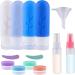 Travel Bottles Set - 16 Silicone BPA-Free 90ml Bottles for Easy Travel Packing - Buy Online on GoSupps.com