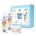 Baby gift box "Love Sensation" - set made of 100% natural products - hair and shower gel 250 ml facial and body lotion 200 ml barrier diaper cream 100 ml