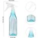 Wujiaqiu 2-Pack 450ml Spray Bottles - Refillable Plastic Atomizer for Plants Gardening & Hair Care - Buy Online on GoSupps.com