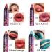 MEICOLY Red Eyeshadow Stick 12 Pcs - Metallic Green Champagne Neon Eyeshadow Crayon - Waterproof & Long Lasting Shiny Rotating Eyeshadow Sticks - Buy Online on GoSupps.com