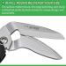 stedi 9-Inch Scissor Heavy Duty  All Purpose Scissors  Cardboard and Carpet Shears  TPR Handle  Extremely Sharp Blades with Finely Serrated -Easy Cutting Thick Paper  Leather  Sewing Fabric 9-Inch_Yellow - Buy Online on GoSupps.com