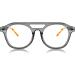 FEISEDY 70s Aviator Blue Light Blocking Glasses - Anti Glare Pilot Frame for Men & Women | Grey Leopard 50mm - Buy Online on GoSupps.com