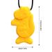 Buy Bexdug Yellow Sensory Chewing Chain - Creative Dinosaur-Shaped Silicone Fidget Toy for Kids | Portable Bite Chain for Sensory Relief - Buy Online on GoSupps.com