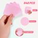 Lint Free Nail Wipes - 540PCS Non-Woven Nail Polish Remover Pads for Eyelash Extensions & Nail Prep - Soft Acetone Wipes in Pink - Buy Online on GoSupps.com