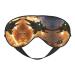 Aircraft Fighter Jets Print Unisex Sleeping Eye Mask Soft Comfortable Light-Blocking Eye Mask Black