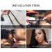 7 Packs 18 Inch Water Wave Synthetic Braids for Passion Twist | Goddess Locs & Bohemian Locs Hair Extensions | 22 Strands/Pack 1B - Buy Online on GoSupps.com