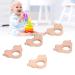 Wooden Teether Car Pendant - DIY Decoration Necklace Jewelry & Toys | Eco-Friendly Souvenir Rattles - Buy Online on GoSupps.com