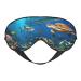 Sea Turtles Print Double-Sided Eye Mask Soft and Light Blocking for Enhancing Sleep Quality