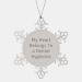 My Heart Belongs to A Dental Hygienist Snowflake Ornament A Thoughtful Gift for Christmas