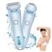 Dusk razor for women dusk glide pro 3.0 shaver the glide pro 3.0 razor dusk Waterproof Electric Razor 2 in 1 Electric Shaver Razors for Women (Blue)